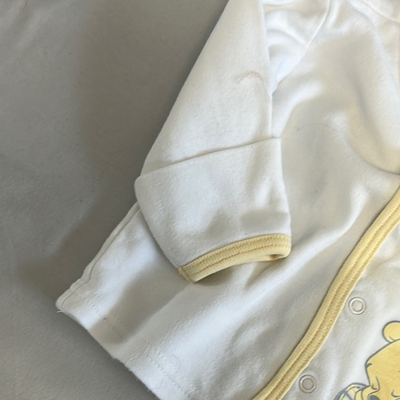 Disney Baby Pooh White and Yellow Cardigan - Picture 3 of 4